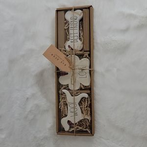 Rae Dunn Dog Chrsitmas Ornaments